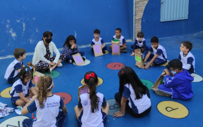 Trazendo “pedacinhos” das férias para a escola!