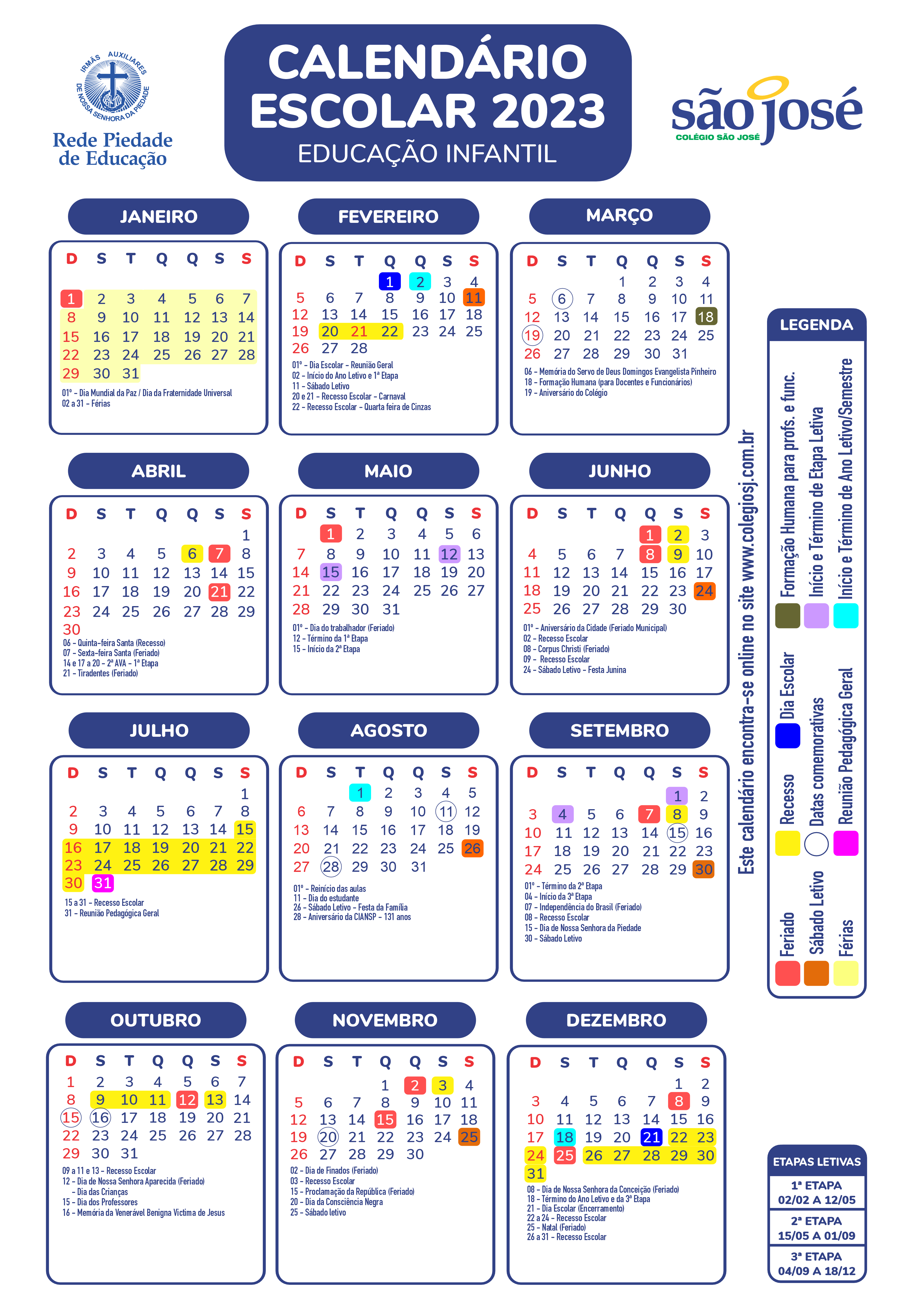 Calendários Antigos - Brasil Escola